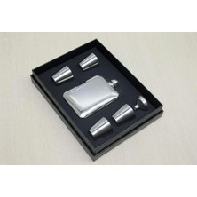 4 Shot Bardaklı Matara Seti