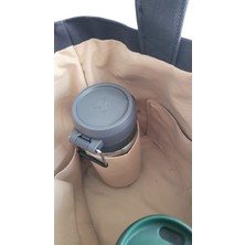 Gojo Handmade Siyah Kanvas Çok Bölmeli ( Suluk-Şemsiyelik Vs.) Tote Omuz Çantası