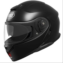 Shoeı Neotec 3 Mat Siyah Çene Açılır Kask