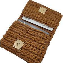 Gojo Handmade Gri Deri Ip Cüzdan