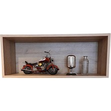 Çalışma Masası Üstü Mdf Kutu-80 Cm-Riviera