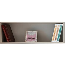 Çalışma Masası Üstü Mdf Kutu-80  cm -Kumtaşı
