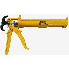 SİLİKON TABANCASI Profesyonel Çift Yaylı METAL Mastik Silikon Tabancası