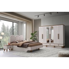 Irmak Mdf Bazalı Yatak Odası Takımı