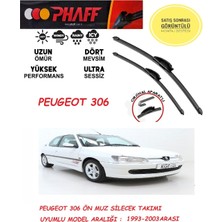 Peugeot 306 Silecek Silgeç Silgi 2002 Model Araca Özel Aparat