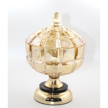 Kapaklı Cam Şekerlik Model 2