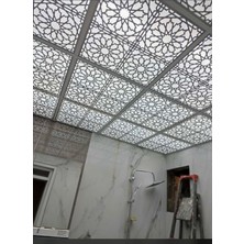 Dekoratif Asma Tavan Paneli Selçuk Modeli 60 x 60 cm