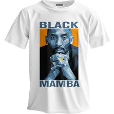 Shome Regular T-Shirt Nba Baskılı Black Mamba