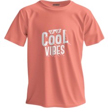 Shome Regular T-Shirt Cool Vibes Baskılı 3538