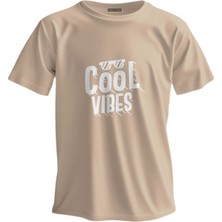 Shome Regular T-Shirt Cool Vibes Baskılı 3538