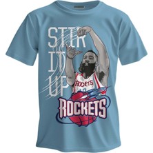 Shome Regular T-Shirt Nba Baskılı J Harden
