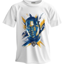 Shome Regular T-Shirt Nba Baskılı Kevin D