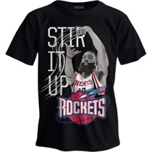 Shome Regular T-Shirt Nba Baskılı J Harden