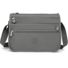 Kadın Postacı Omuz Çantası Smart Bags 1128 Koyu Gri
