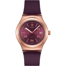 YIG401 Swatch Burgundy Story Unisex Kol Saati