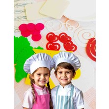 Oyuncak Yemek Keçe Tost Kahvaltı Seti - Montessori Mutfak Rol Oyun Seti