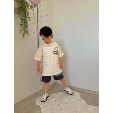 Erkek Çocuk Jurassic Park Pamuk Şortlu Takım