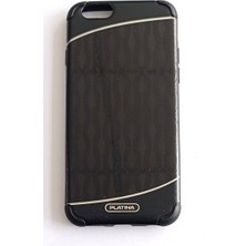 iphone 6/6s Uyumlu Platina Lüks Parlak Sert Kılıf