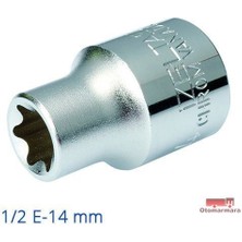 Izeltaş I1113060214 1/2" 14MM E-Torx Lokma Star