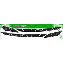 Gogo Yan Pad 004 Siyah Yamaha X-Max 2018-2024