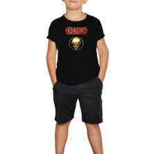 Kreator Face Siyah Çocuk Tişört