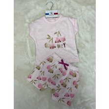 Nurcan Bebe Hey Kirazlı Şortlu Kısakollu Takım
