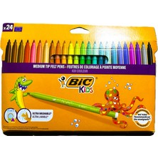 Yıkanabilir Keçeli Kalem 24 Renk