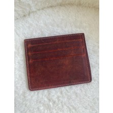 Damla Cılız Erkek Deri Kartlık