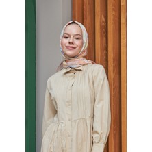 İpekhan Bloom Kavuniçi  Pamuk Viskon Eşarp