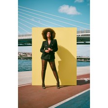 Wow Siyah Külotlu Çorap-Pentilicious