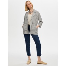 Beli Tünelli Cep Detaylı Örme Ceket S25CKT041