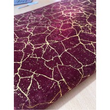 Koltuk Çekyat Örtüsü Süngerli Altınvaraklı Yeni Model Damarlı 1 Adet Bordo