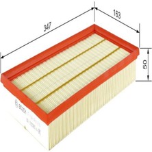 Bosch HAVA FİLTRESİ LAND ROVER Range Rover Sport II P400e PHEV AWD 9/2017-9/2021 221 -297 (kW) LWL494