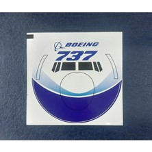 Boeing 737 Sticker