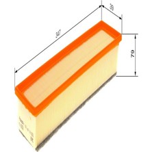 Bosch HAVA FİLTRESİ MERCEDES C 180 d T-Modell 8/2014 - 5/2018 85 (kW) 205