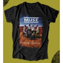 Butişört 'muse – Black Holes And Revelations‘  Baskılı 'regular-Fit' Unisex Tişört