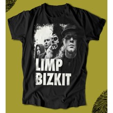 Butişört 'limp Bizkit – Band‘  Baskılı 'regular-Fit' Unisex Tişört