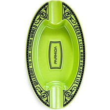 Parmida Yeşil Işlemeli Ikili Puro Küllüğü