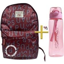 U.S. Polo Assn. Unisex Okul Sırt Çantası Lisanslı Suluk & Matara Hediye