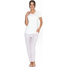 U.s. Polo Assn 20019 Kadın Pijama Takım 25Y