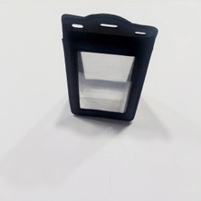 Deri Dikey 3 Bölmeli Kart Kabı Kartlık