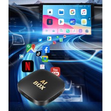 Akıllı Multimedya Kutusu Android 11  2+32 GB Kablosuz Carplay Ai Box Youtube Netflix Google Playstore Wifi