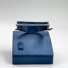 Klasik Su Yolu Gümüş Bileklik - 2mm