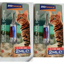 Kedi Ense Dış Damla 2 ml x 2 Adet