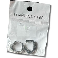 Minik Kalpli Klasik Çelik Küpe