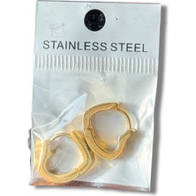 Minik Kalpli Klasik Çelik Küpe