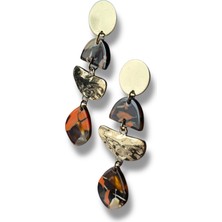 Yuvarlak Katlı Sallantılı Bijuteri Kolye