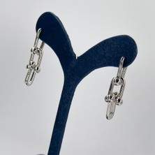 Tiffany Taşsız Gümüş Küpe