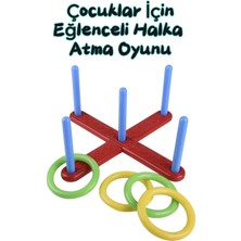 Halka Atma Oyunu 4'lü Halka Çember Atma Oyunu Aile Oyunu