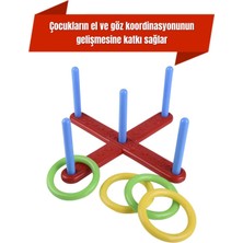 Halka Atma Oyunu 4'lü Halka Çember Atma Oyunu Aile Oyunu